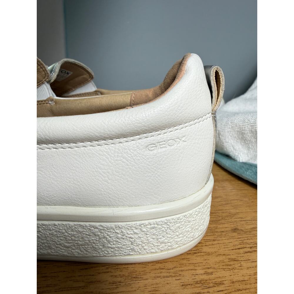 GEOX Italian Patent Women's D Leelu' C Slip-On Tasseled Loafer Sneakers US 7 - Picture 7 of 8